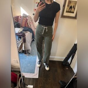 Ba&sh high rise denim pants